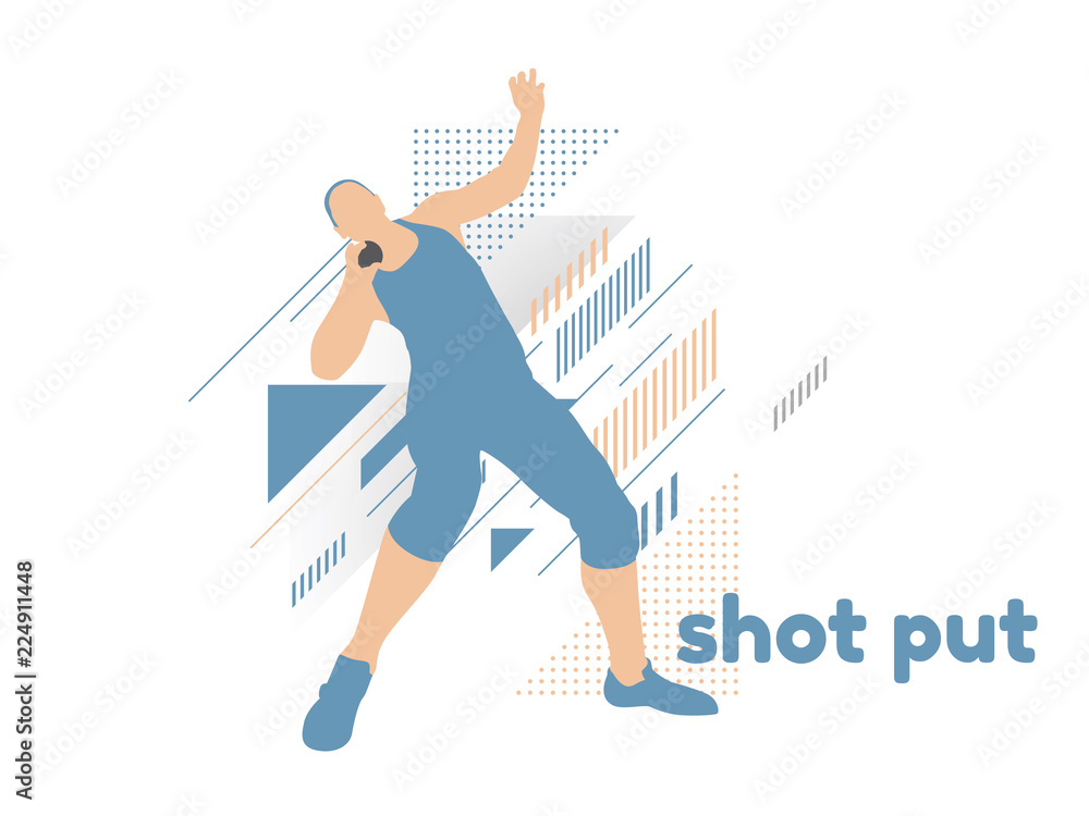 Fototapeta premium shot put 