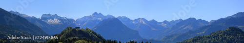 Berge - Alpen - Oberstdorf - Allgäu - Bergkette - Panorama - schön