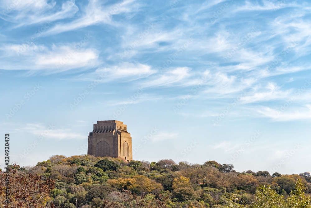 Voortrekker Monument as seen from Fort Schanskop Voortrekker Monument as seen from Fort Schanskop