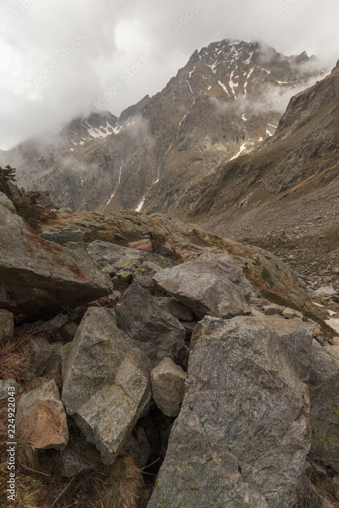 La vallée de la Gordolasque dans le Mercantour