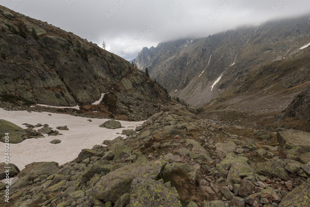 La vallée de la Gordolasque dans le Mercantour