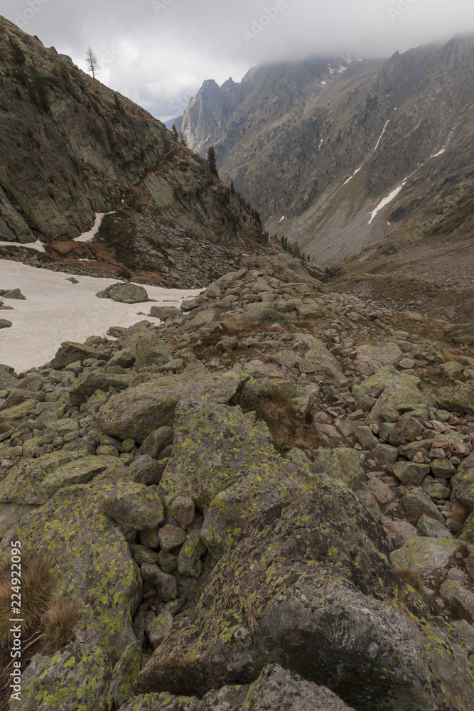 La vallée de la Gordolasque dans le Mercantour