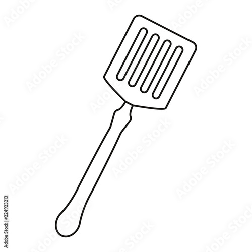 spatula slice utensil kitchen cutlery