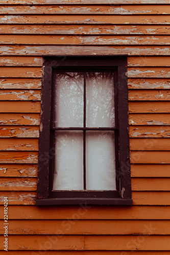 Old Windows on House