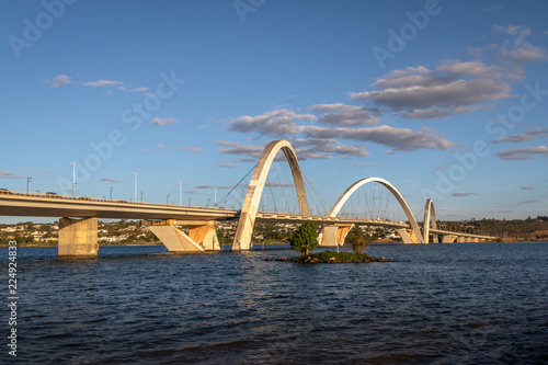 JK Bridge and Paranoa Lake - Brasilia, Distrito Federal, Brazil