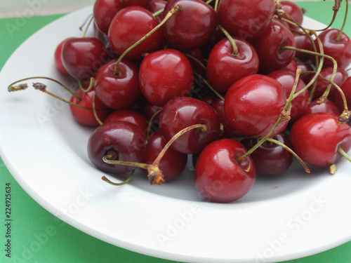 cherry fruit food photo