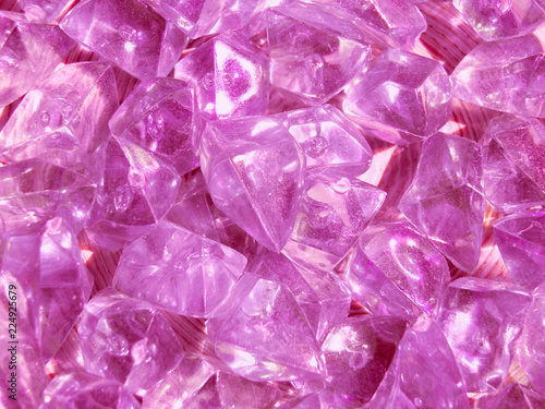 crystal pink background