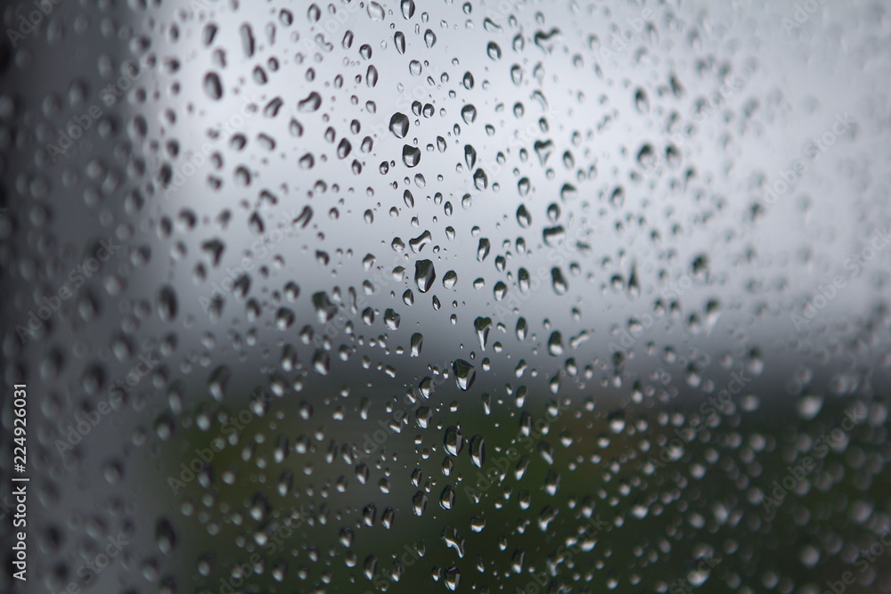 Rainy Weather Background Rain Drops Pattern Stock Photo Adobe Stock