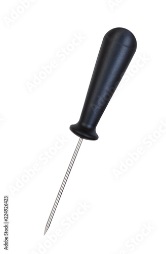 Stationery awl in white background