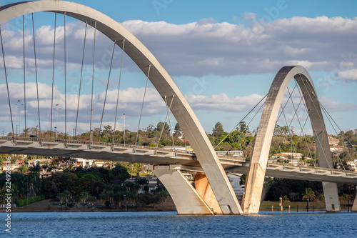 JK Bridge Detail - Brasilia, Distrito Federal, Brazil photo