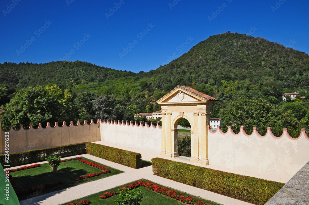 Naklejka premium Villa dei Vescovi, Luvigliano - Padova