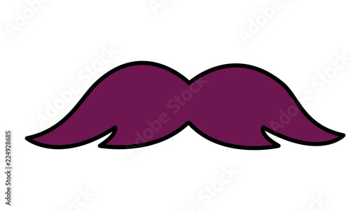 hipster mustache fashion retro icon
