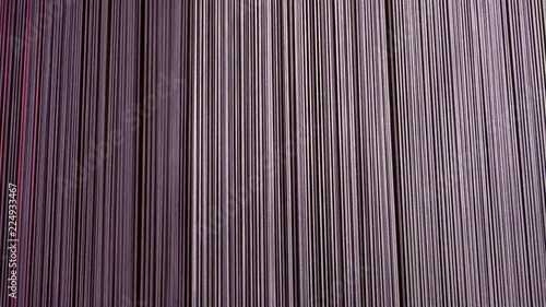 Background of elastic strings vibrating