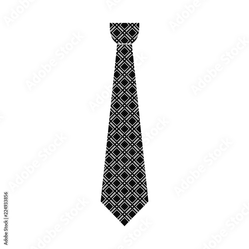 Cravat icon. Simple illustration of cravat vector icon for web design isolated on white background