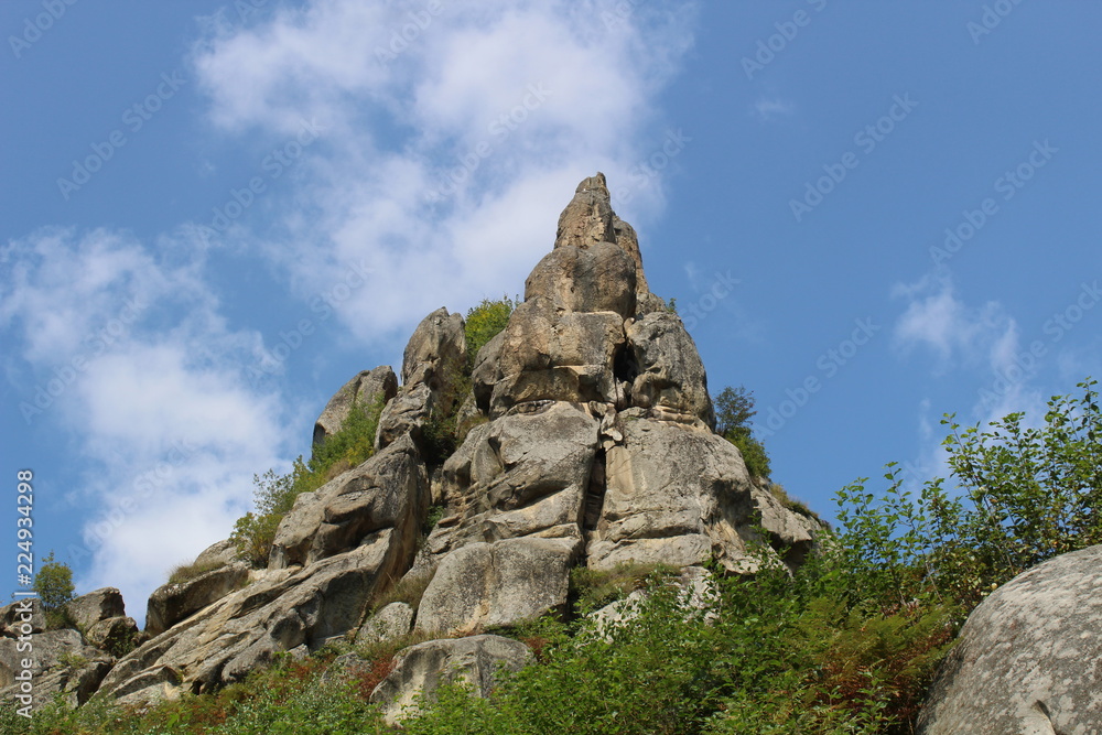 Rocks in Tustan Rocks in Tustan