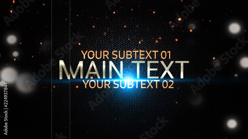 Lights and Texture Title