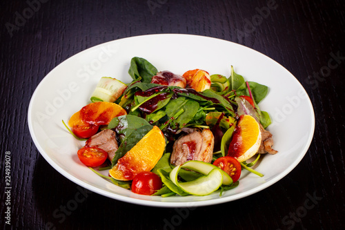 Tasty duck salad