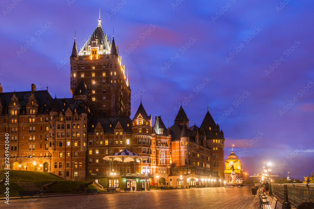 Chateau Frontenac and Terrasse Dufferin
