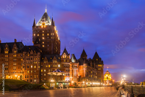 Chateau Frontenac and Terrasse Dufferin