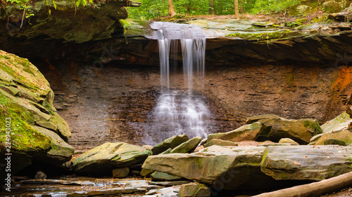 Blue Hen Falls in the Cuyahoga Valley photo