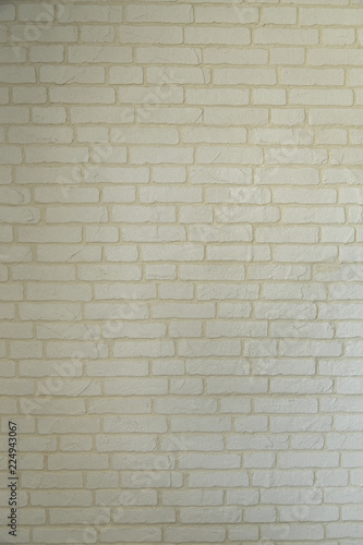 rustical white brick wall