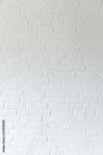 rustical white brick wall
