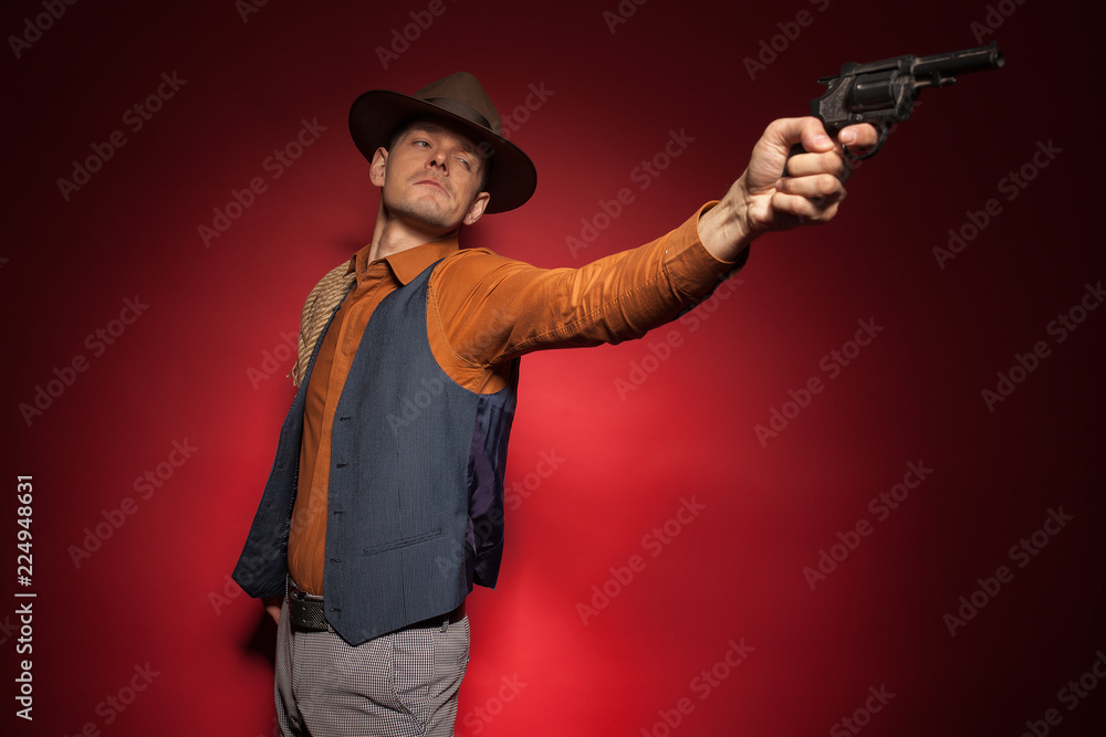 cowboy with a pistol, a gold miner adventure guy in a hat with a gun, cowboy with a pistol, a gold miner adventure guy in a hat with a gun,