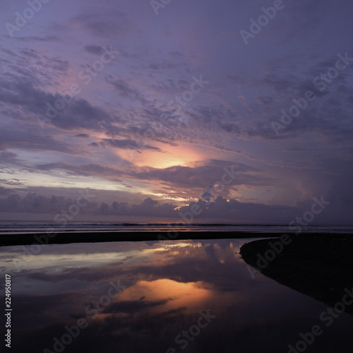Sunset at Jacó Beach Costa Rica