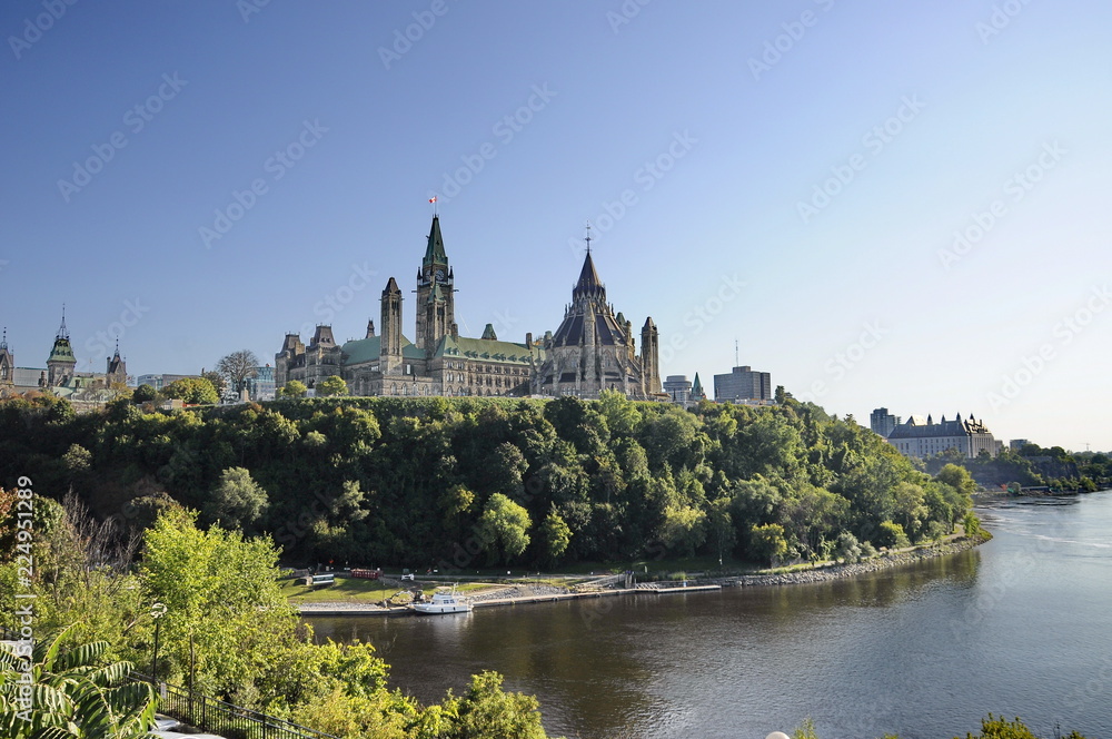 Parliament Hill in Ottawa, Canada