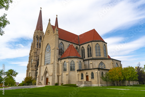 Cathedral of St Helena in Helena Montana photo