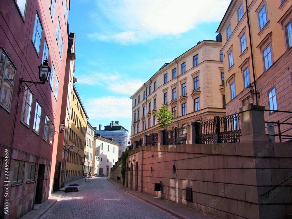 Fototapeta premium Gamla Stan in stockholm