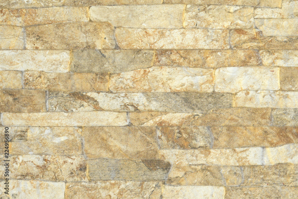 Obraz premium Brown tile patterned texture background for design.