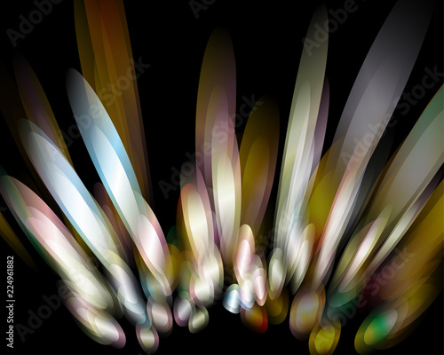tAbstract vector background composed of simple elements