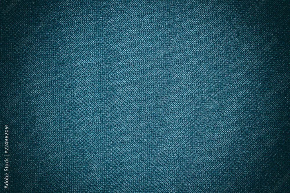 Fototapeta premium Dark blue fabric texture of cloth that is structurally textile fabric fibers background use us space for text or image backdrop design