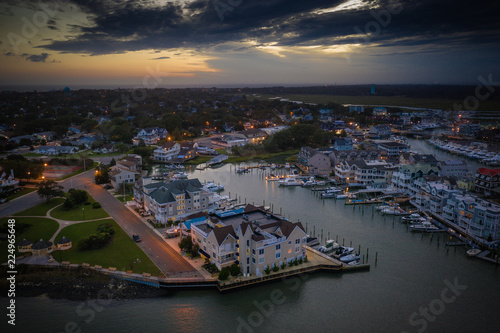 Fotografi Aerial of Cape May New Jersey