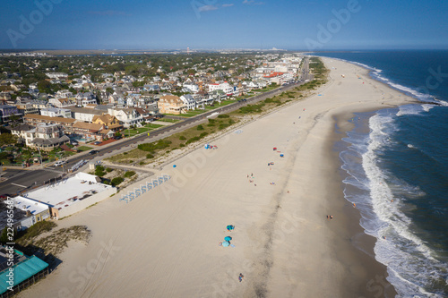 Aerial of Cape May New Jersey