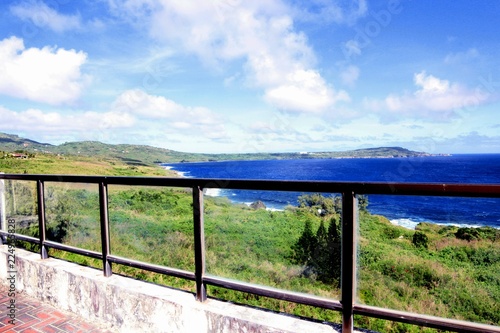 Balcony view of Lao Lao Bay, Saipan
