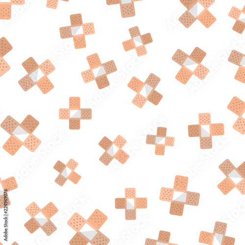 cure band pattern background