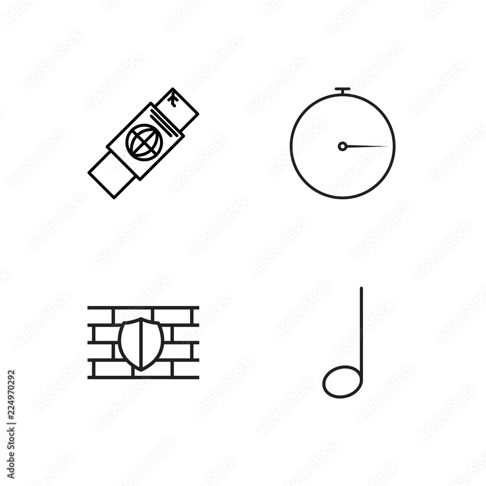 business simple outlined icons set business simple outlined icons set