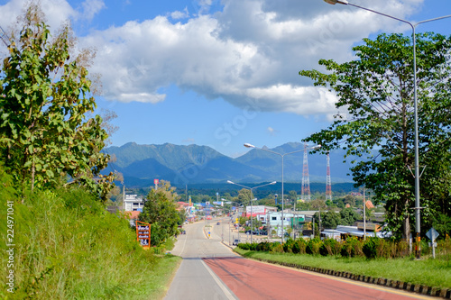 Wang Nuea is the northernmost amphoe of Lampang Province, northern Thailand photo