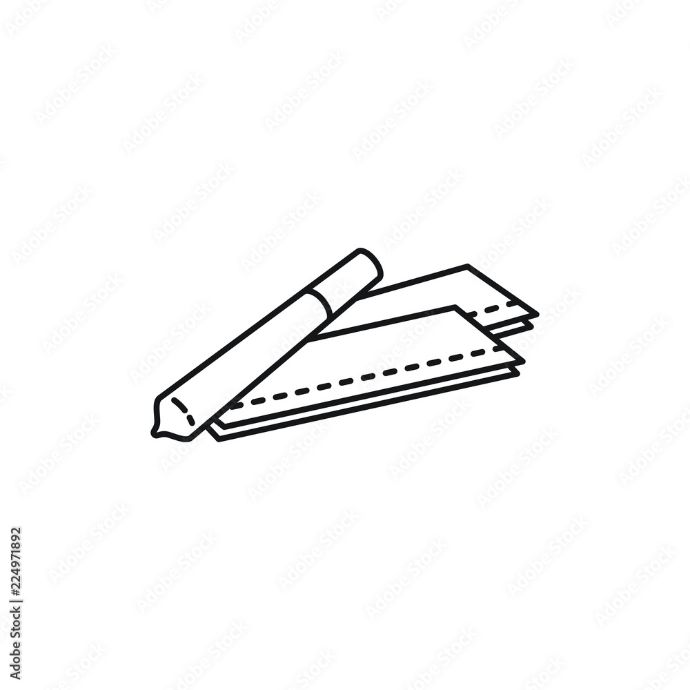 rolled joint clipart