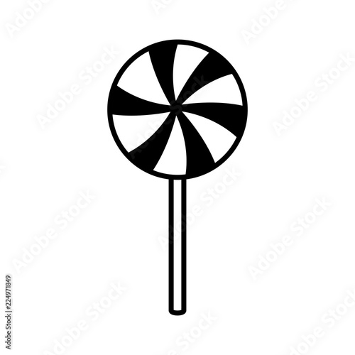 halloween sweet lollipop icon