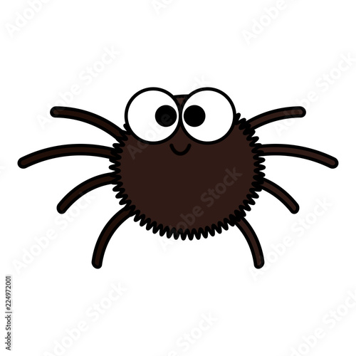 happy halloween spider icon