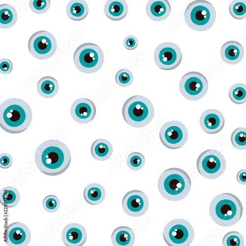 comic eye human pattern background