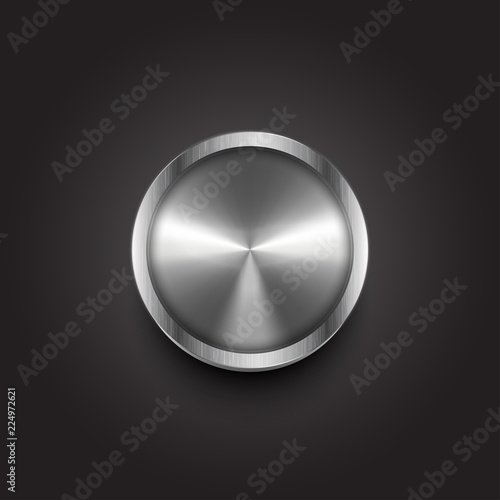 Button register  Now  color silver glossy