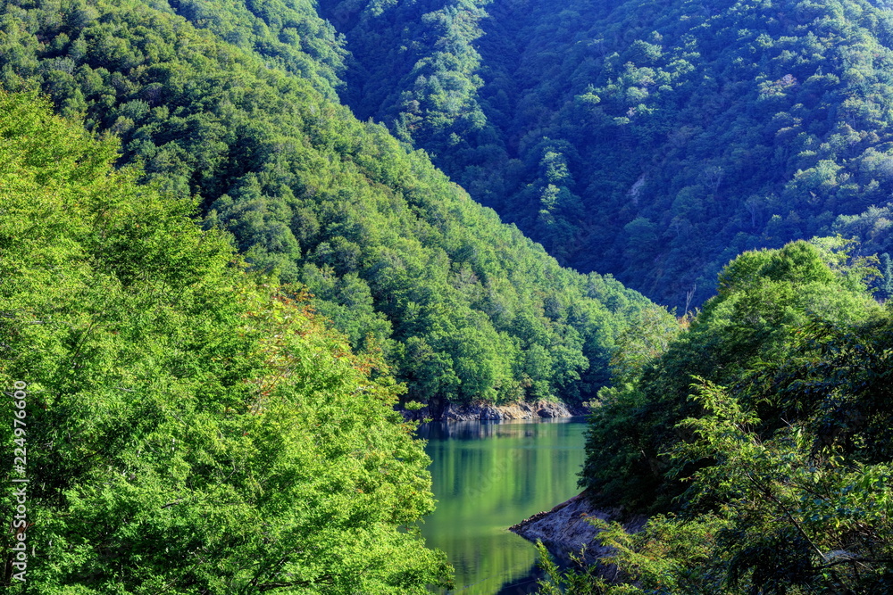 初秋の奥只見湖 初秋の奥只見湖