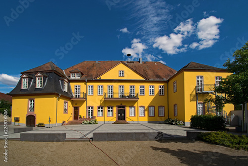 Obraz na płótnie Degenfeldsches Schloss, Karben, Hessen, Deutschland w salonie