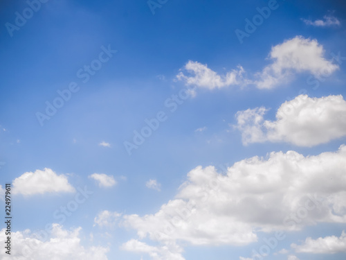 Fototapeta Naklejka Na Ścianę i Meble -  Clouds and blue sky Bright and beautiful