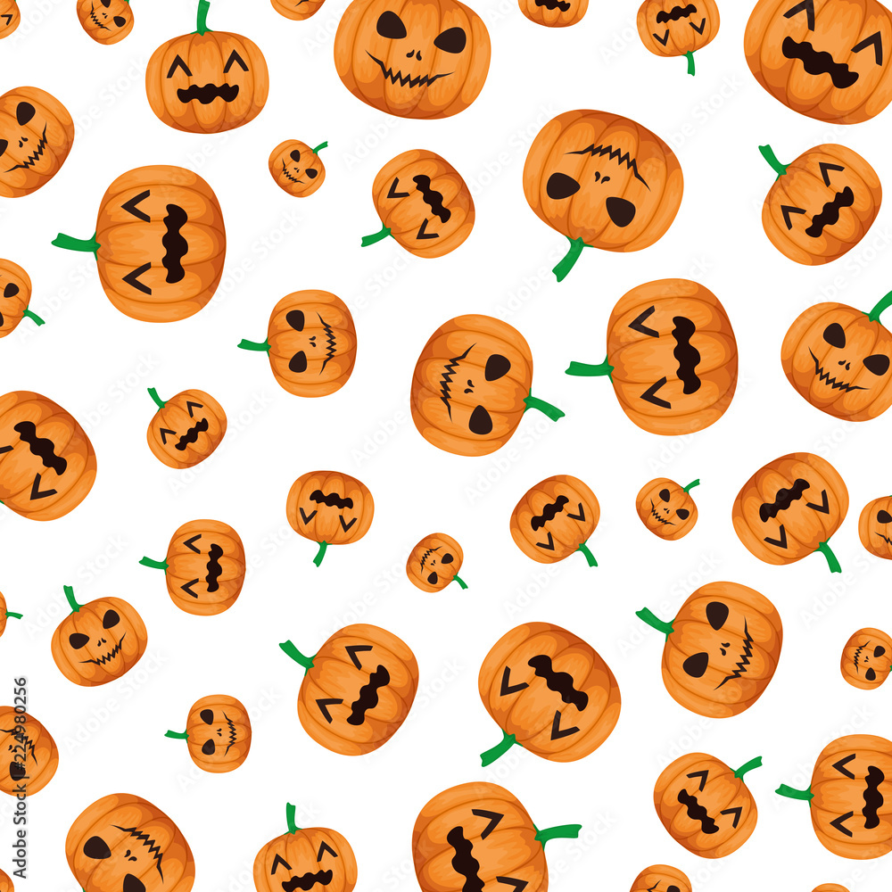 happy halloween pumpkins pattern happy halloween pumpkins pattern