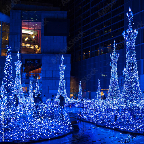 東京都心のクリスマスイルミネーション